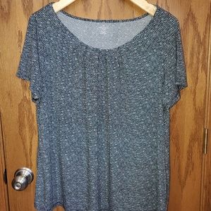 Worthington 0X Short Sleeve Top